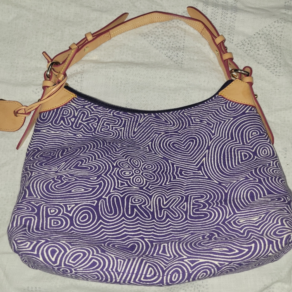 Dooney & Bourke Canvas Doodle Hono Handbag
